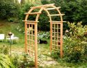 Cedar Arched Arbor - 48" Opening